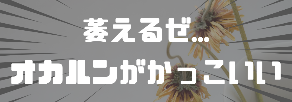 萎えるぜ、オカルンがかっこいい